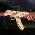 Wooden 3D Toy Gun
